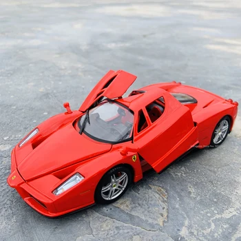 Bburago 1:24 Ferrari Enzo surinkimo gamintojo įgaliotas modeliavimas lydinio automobilio modelį amatų, apdailos kolekcijos žaislas įrankiai