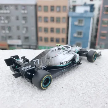 Bburago 1:43 W10 No. 77 Formulė-Viena lenktynių statinio lenktynių simuliacijos aliuminio modelio automobilio 