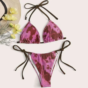 Be-X Seksualios mikro bikinis 2020 m. moteris Aksomo kaklaraištis mirti swimsuit moterys Push up maudymosi kostiumėliai moterims, Skaidrus, maudymosi kostiumą, Plaukimo XL nauja