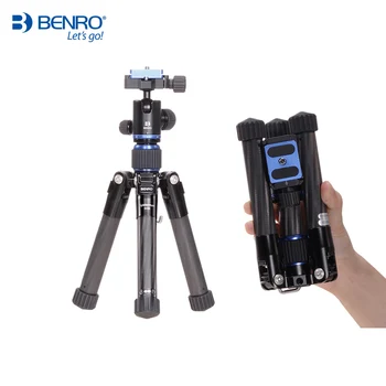 Benro Sc08 Trikojis Mini Nešiojamas Stovas Fotoaparato Su B00G Kamuolį Galva 4 Sekcijos Nemokamas Pristatymas