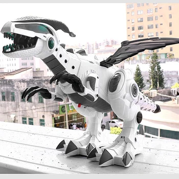 Berniukai Vaikams Universalus Mašinos Elektros Dinozaurų Purškimo Šviesos, Garso Švietimo Žaislas 2020-Geriausia Dovana chindren Lašas laivybos
