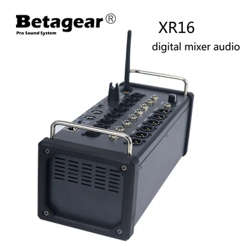 Betagear XR16 Skaitmeninio Maišytuvas Garso Professional Audio Mixer Maišymo Konsolės Dj Studio Wifi ir USB Stereo Diktofonas Maišymo Konsolės