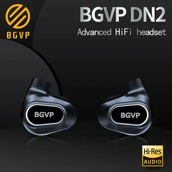 BGVP DN2 dinaminis vairuotojo subalansuotą armatūra 3.5 mm ir 2,5 mm 4.4 mm ausinių heavy bass moterų nuodų Į Ausį eaerbuds ausines su mic