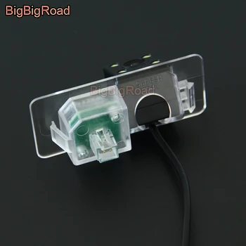 BigBigRoad Automobilių Intelligent Dynamic Trajektorija Dainos Galinio vaizdo CCD Kamera, Skirta BMW 2 F22 F45 X5 X5M F15 4 F32 F33 F36