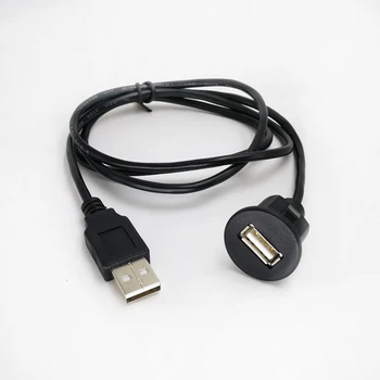 Biurlink 100CM Automobilių Valtis Išplėsti USB Laidai USB Adapteris, skirtas 