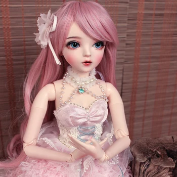 BJD 1/3ball sujungta Lėlės dovanos mergina Handpainted makiažas fullset Lolita/princesės lėlė su drabužiais VYRAS-YU