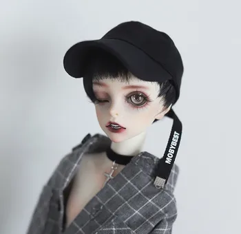 BJD doll skrybėlę tinka 1/3 1/4 1/6 Dėdė dydžio black 