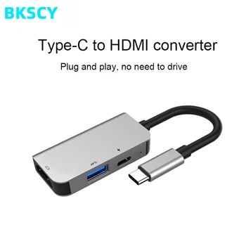 BKSCY USB C HUB C Tipo HDMI 