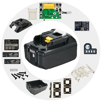 BL1830 Li-ion Baterija Atveju Įkrovimo Grandinės Apsaugos Valdybos Etiketės, Dėžutės, LED Baterijos Indikatorius, Makita 18V 3.0 Ah 6.0 Ah Lipdukas