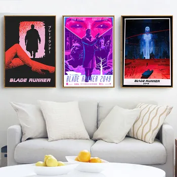 Blade Runner 2049 Kino Filmo Šiuolaikinių Komiksų Aliejaus Tapybai, Drobė Meno, Sienos Nuotraukas Kambarį Namų Dekoro