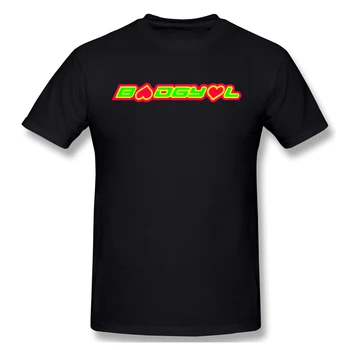 Blogai, Gyal black Marškinėliai Candy Crush homme T-Shirt Tees Grynas Trumpas Rankovės