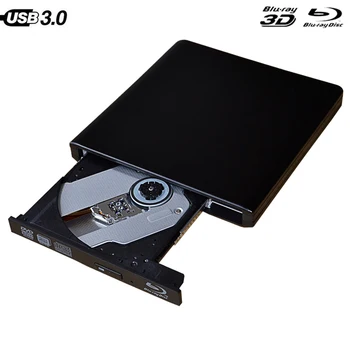 Blu-ray Grotuvą, USB 3.0 Išorinis Optinis įrenginys DVD įrašymo BD-ROM Blu-ray Grotuvas Nešiojamų už Asus 
