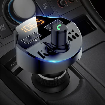Bluetooth 5.0 Automobilinis Įkroviklis MP3 Greitai Automobilinis Įkroviklis 3.1 Dual USB Mazda 3 6 CX-5 323 5 CX5 2 626 Spoileriai MX5 CX 5 GH CX-7 GG CX3