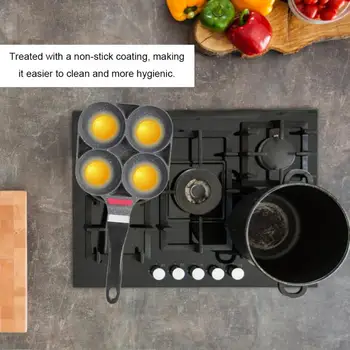 Blynas Visos Virtuvės Pusryčiai Blynų Kepimo Skardą Aliuminio Keptuvę, Pelėsių Kiaušinių Mėsainis su Rankena