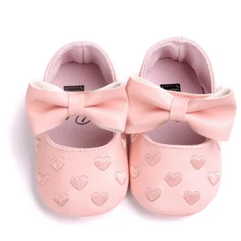 Bowknot leater batai minkšta naujagimiui batai vaikams, mini stuff puikus, patogus batai chaussure filė gera dovana 3ot18