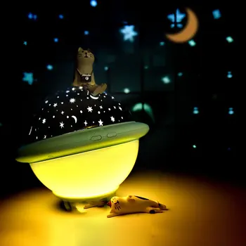BRELONG UFO Žvaigždžių Projekcija Šviesos diodų (LED) Kūrybos Romantiška Žvaigždėtą Naktį Šviesos Vaikų Žaislas Gimtadienio Dovana