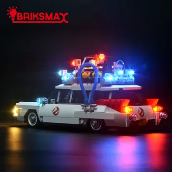 BriksMax Led Šviesos Rinkinys 21108 Ghostbusters Ecto-1， (Modelis Ne Komplekte)
