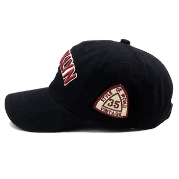 BROOKLYN laišką išsiuvinėti snapback cap vyrų mados medvilnės skrybėlę reguliuoti lauko sporto, laisvalaikio kepurės hip-hop beisbolo kepurės