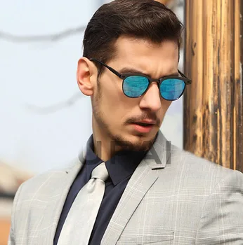 Bruno Dunn 2020 Akiniai nuo saulės Vyrams Poliarizuota UV400 aukštos kokybės veidrodėliai Saulės Akinius vairavimui vyrų Oculos de sol masculino dizaineris