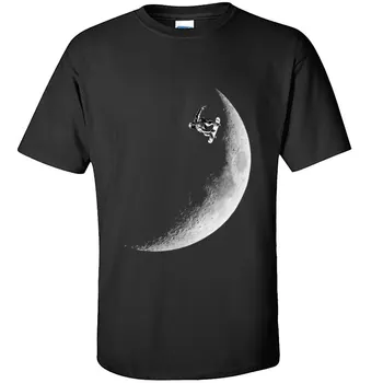 Burlenčių Skateboarder Elon Musk Marškinėlius Mėnulis, Marsas CCCP Rusija Normalus Marškinėliai O-Kaklo Prarasti Atsitiktinis Tėvas Tee Marškinėliai Pritaikyti Vyras