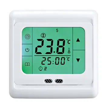 BYC07.H3 Thermoregulator Jutiklinis Ekranas Šildymo Termostatas už Šiltas Grindų,Elektrinių Šildymo Sistema, Temperatūros Reguliatorius