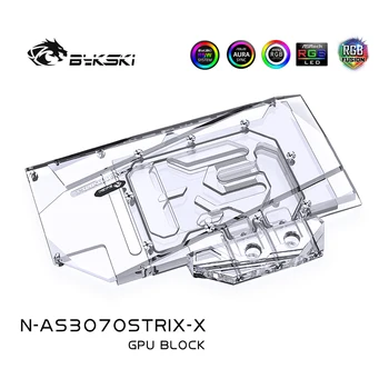 Bykski Vandens Bloko naudoti ASUS RTX 3070 STRIX GPU Kortelės / Viso Padengti Vario Radiatorius, Blokinis /A-RGB / RGB