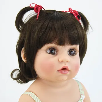 BZDOLL Išskirtinis 55cm Full Body Silikono Vinilo Reborn Baby Lėlės, Žaislai Mergaitėms, Unikalus Naujagimių Bebe Gyvas Kūdikiams Gimtadienio Dovana