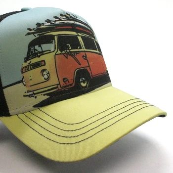 Bžūp NARŠYTI VAN viršų skrybėlės geltonas/juodas dangtelis, kepurės vyrams, vasaros, skrybėlių, kibiras, hip-hop, trucker, snapback skrybėlės, kepurės moterims