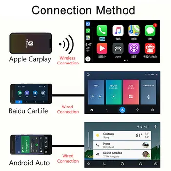 Carlinkit Carplay Dongle Radijo Belaidžio Apple Carplay Adaptador USB, Android Auto Dongle Automobilių Žaisti 