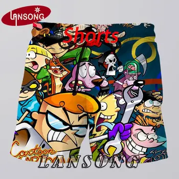 Cartoon network 90s hoodies vyrų 3d spausdinimo gobtuvu palaidinukė/kelnės/šortai harajuku tracksuit juokinga bliuzono streetwear hip-hop marškinėliai