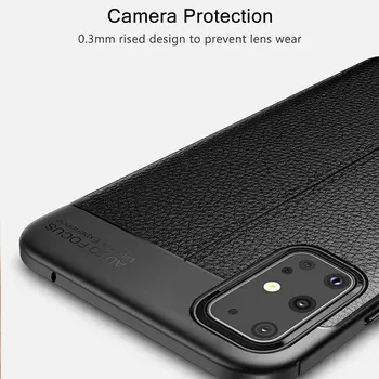 Case For Samsung Galaxy S20 S 20 Ultra Padengti Oda Stiliaus TPU Silikono Bumper Samsung Galaxy S20 Plius S20 5G Funda
