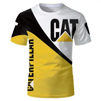 Cat, caterpillar 3dT Marškinėliai vasaros įdomus avataras atspausdintas t-marškinėliai, vyriški marškinėliai topai juoda polyes tees Mados Trumpas rankovės