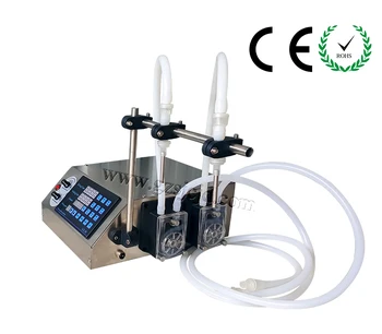 CE Nauja peristaltiniu siurbliu skysčio pripildymo mašina (3-3000ml) už kvepalai,tirpiklių,korozijos, skysčių užpildas su 2 antgaliais