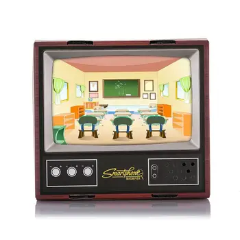 Cewaal HD Anti Spinduliuotės Lauko Mini TV Office Kartono Projektorius Kūrybinių Kelionių 