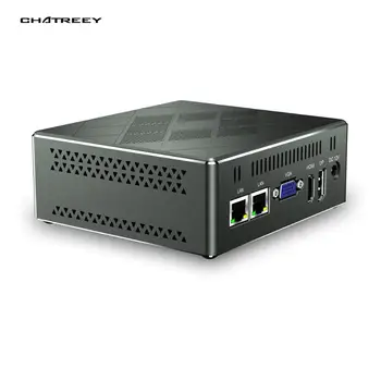 Chatreey CK6 mini pc Ventiliatoriaus intel Core i5 5257U kompiuterį iš anksto įdiegti 