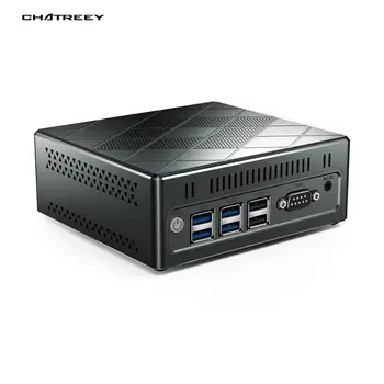 Chatreey CK6 mini pc Ventiliatoriaus intel Core i5 5257U kompiuterį iš anksto įdiegti 