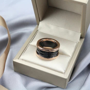 Cheny žiedai s925 sterlingas sidabro pavasario žiedai klasikinio dizaino, 1:1 aukštos kokybės jubiliejų Kokteilis Prekės Žiedas rinkinys