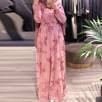 China Abaja Dubajus Turkijos Suknelės Musulmonų Suknelė Abayas Moterų Suknelė, Hijab Kaftan Turkijos Islamo Drabužių Caftan Maroc Omano