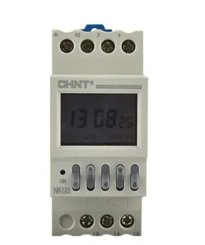 CHINT NKG3 NKG-3 LCD Mikrokompiuteris astro Laikas Įjungti, remiantis platuma DIN BĖGELIO SKAITMENINIS laikmatis, programuojamas relinis