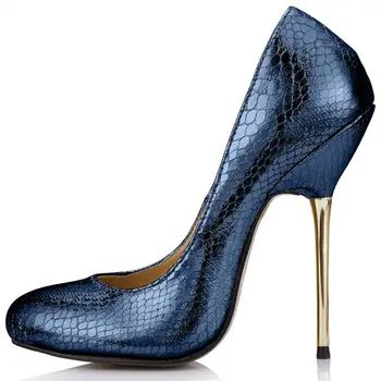 CHMILE CHAU Snakesin Seksuali Suknelė Šalis, Batai Moterims, Suapvalinti Tne Stiletto Geležies Aukštakulniais Mados Ponios Siurbliai Zapatos Mujer 3845-b