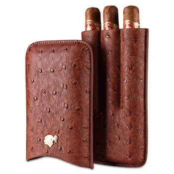 Cigarų atveju karvės oda, stručio oda, cigarų drėkina atveju nešiojamų cigarų dėklas gali laikyti 3 lazdos, dovanų dėžutes, SF-0401