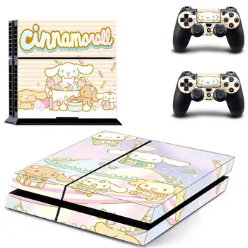 Cinnamoroll Lauro Šuo PS4 Lipdukai Play station 4 Odos Lipdukas Lipdukai PlayStation 4 PS4 Konsolės & Valdytojas Odos, Vinilo