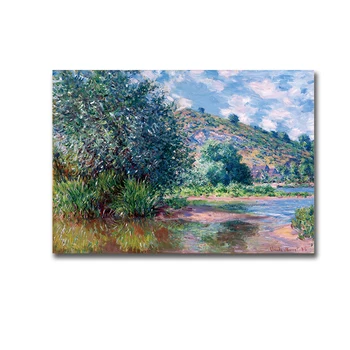 Claude Monet Kraštovaizdžio Uoste Naftos Paveikslai Ant Sienos Atgaminti Impresionistų Sienos Menas Drobė Nuotraukas Kambarį