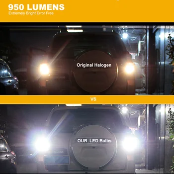 CN360 2VNT Naujų Atnaujinti Labai Šviesus Didelės Galios Canbus SMD3020 912 921 T15 W16W Automobilio LED Back-up Šviesos Auto Atbulinės Lempos Lemputė
