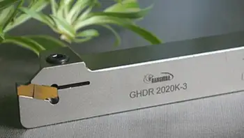 CNC pjovimo įrankis skersmens strypas GHDR/L1616H-3 groove cutter su ISACR karbido įdėklai, nemokamas pristatymas!