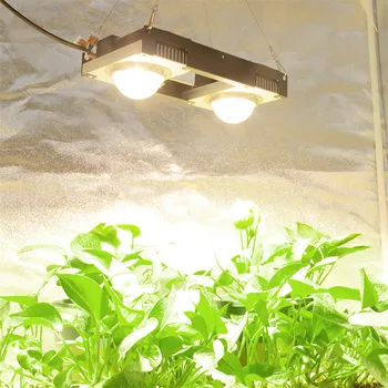COB LED Grow Light Visą Spektrą 100W 200W 300W 3500K 5000K LED Augalų Auga Lempos sodindami Gėles Hydroponics Augti Palapinė