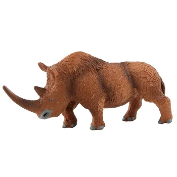 Coelodonta antiquitatis Rhino Klasikinis Žaislai Berniukams, Vaikų Priešistorinių Gyvūnų Modelio Žaislas