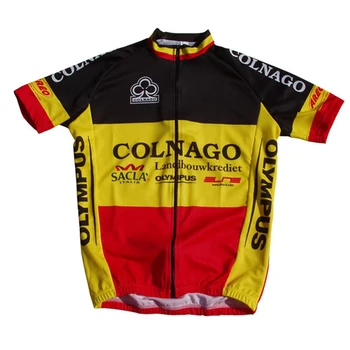 COLNAGO vyrų dviračių džersis ciklo le col pro komandos nustatyti completini ciclismo dviračių drabužiai, kombinezonai su antkrūtiniais gelio šortai cycl drabužių Maillot