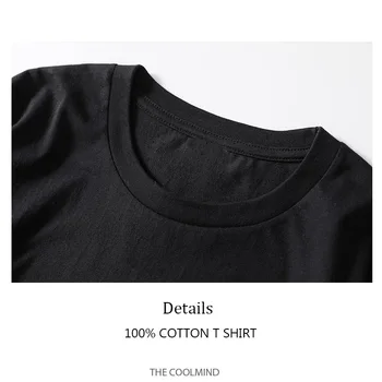Coolmind medvilnės, trumpomis rankovėmis vėsioje erdvėje žmogus spausdinti moterų marškinėliai atsitiktinis vietos o-kaklo moterų marškinėlius prarasti atsitiktinis vyrai tee marškinėliai