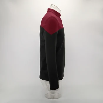 Cosplay 2019 Star Picard Startfleet Vienodas Žygį Naujų Inžinerijos Red Top Marškinėliai ST Kostiumas Helovinas Šalis Prop